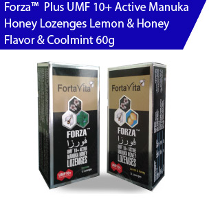 Forza™--Plus-UMF-10+-Active-Manuka-Honey-Lozenges-Lemon-&-Honey-Flavor-&-Coolmint-60g
