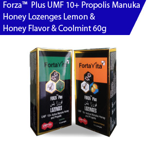 Forza™--Plus-UMF-10Propolis-Manuka-Honey-Lozenges-Lemon
